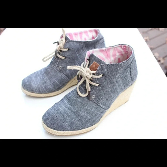TOMS wedge booties - Picture 12 of 13